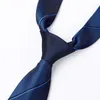 Bow Ties Sale 2022 aankomst mode elegante herenbind hoogwaardige blauwe gradiënt stroping business werkheren met cadeaubon l7069