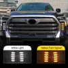 1 paire de voitures LED LEUR DOUR DOUR LE TOYOTA TUNDRA 2022 2023 Relais de signal de virage dynamique DRL DRL FOG LAMP DECORAGE