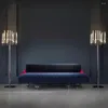 Floor Lamps Modern Led Lamp Copper Lights Crystal Lighting Living Room Decor Light