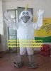 Seagull Sea Gull Mascot Costume Mew GOASE Snow Snow Gęsi Egret Xeme Eismowe ptak dla dorosłych ceremonia Cosplay ZZ4600