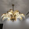 Tüm bakır avizeler Avrupa oturma odası yatak odası yemek odası kristal lamba altın lüks villa yaratıcı saray ev aydınlatma