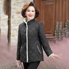 Trenchs de Femmes Manteaux Femme Pardessus Parka 2022 Automne Hiver Ajouter Velours Épaissir Dames Veste Col Montant Lâche Femme Garder Au Chaud