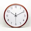 Wall Clocks Chinese Style Walnut Wooden Clock Bedroom Living Room Creative Simple Silence Quartz