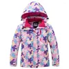 Skiing Jackets Children's Ski Suit jongens meisjes warm verdikte snowboard dubbele snowboarden kleding kostuum winter