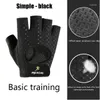 Kn￤underlag Summer Women Men Silicone Non-Slip Sweat-Proof Breatble Fitness Sports Outdoor Bike Half-Finger Handskar Gym Power Bicycle Glove