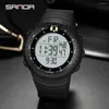 Polshorloges militair horloge voor mannen hebben geüpgraded Running Big Dial Sports LED Digital Watches Electronic Clock Relogio Masculino