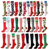 Мужские носки 40 цветов/ Большой размер спортивные мужские и женские растягивающие сжатие Хэллоуин Санта -Клаус езда на лошадях бег скалолазание