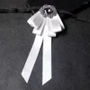 Boogbanden voor vrouwen en mannen 2022 Britse zelfbind Cravat stropdas bruidegom accessoires Cravate pour homme