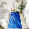 Mattor bl￥ guldgolv lyx abstrakt 3d marmor vardagsrum mattor heminredning sovrum soffa soffbord k￶ksd￶rr matta