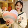 لطيف سلسلة من Sky Series Plush Toys Baby Sleeping Pillow Stower Soft Star Rainbow Clouds Heart Cushion Room Decoration Girl Girl