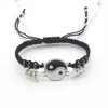 Nya b￤sta v￤narmband f￶r 2 matchande yin yang justerbar sladdarmband f￶r bff v￤nskap relation pojkv￤n tjejfr link1