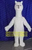 Pittoreske witte alpaca lama alpacos yamma mascotte kostuum stripfiguur karakter mascotte volwassen kleine spruit neus zz440 gratis schip