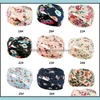 Haarband Frauen Mädchen Böhmische Haarbänder Drucken Stirnbänder Retro Kreuz Turban Verband Bandanas Haarbänder Zubehör Headwrap 60 Stücke D Dhki4