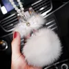 Decorazioni per interni Ciondolo per auto carino Specchietto retrovisore automatico Accessori per decorazioni per regali di compleanno Accessori per capelli in peluche