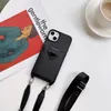 المصمم الرسمي P Crossbody Card Wallet Cases Hi Quality for iPhone 15 14 13 12 16 Pro Max 15Pro 14Pro 13Pro 12 Pro Plus Case Luxury مع مربع الشعار