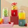 Juicers Portable Blender USB Mixer Two Blades Electric Juicer Machine Smoothie Mini Food Processor Personal Lemon Squeezer