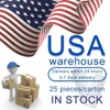 USA CA Warehouse 25pc/carton STRAIGHT 20oz Sublimation Tumblers Blank Stainless Steel Mugs DIY Tapered Vacuum Insulated Car Coffee Ready to ship new