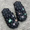 Bubble Slippers Slides Sandals With Charms Beach Man Women Summer House Shoes Platform Winter Ball Men Size 35486573654