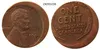 Penny Head de trigo dos EUA 6 peças com erro diferente com um pingente de artesanato descentralizado Acessórios copiar moedas