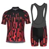 Racesets hirbgod met reflecterend effect fietsteam jersey outdoor sport fiets broek pak heren summer quick dry pro fietsen shirts