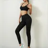 Aktif setler moda yıldız seksi güzel arka sütyen sıkı tozluk 2 adet set yüksek elastik nefes alabilen fitness çalışan kadın spor yoga takım elbise