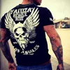 Mens Fashion T Shirt 3d Skull Print O Neck Short Sleeve Casual Men For Letter Hip Hop