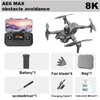 AE6 MAX DRONE GPS 8K CAMERIE PROFESSIONNELLE 5G FPV Visual Obstacle ￩vitement Motor Motor Quadcopter Drone RC Toy