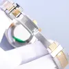Zegarki na rękę Diamentowy męski zegarek 40mm Cyfry arabskie Dial Sapphire Automatyczny mechaniczny zegarek Stainls Stalowy pasek Dign Zegarek na rękę Montre De Luxe