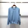 23sss New Stone Men's Men's Swewneshirts Island Brandband Fashion Pullover Brand Brand Top Men's Bordge Border Sweatters Pullwover 01