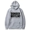 Sweats à capuche pour hommes Sweatshirts Harajuku The Office Sweatshirt MenWoemn Fleece Dunder Mifflin Paper Inc Sweat à capuche unisexe Crewneck Moletom Feminino Hoody 221102