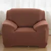 Chair Covers Elastic Pure Color Sofa Cover 1 Seat Armchair Couch Recliner All L Shape Stretch Case For Living Room Office