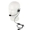 Walkie Talkie Advanced Unilateral Headphone Mic Neckband Earpiece Cycling Field Tactical Headset For Motorola Radio GP3688 GP300 GP68 EP450