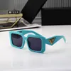 New fashion design sunglasses 23Y square plate frame diamond shape cut temples popular and simple style outdoor uv400 protection glasses With box 7224