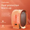 Главная зима маленькая PTC Ceramic Персональные обогреватели Mini Desktop Plug In Electric Portable Fan Heater 1200 Вт