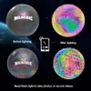 Balls Glow In The Dark Football Luminous Footballs Holographics Glowing Soccer Ball Outdoor Toys Camera Flash Reflective Croma Ball 221102