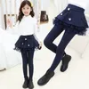 Leggings Tights Kids Girls Legging Skirt-Pants Kid Girl Spring Autumn Children's Skirt-pants Catton Pants for 3-9 Year Child 221102