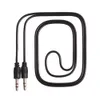 1m 3,5 mm Jack Male Car Aux Audio Cables Högtalartråd för Samsung Mobiltelefon PC Mp3 -hörlurar