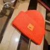 Designer beanie autumn winter knitted hat men and women beanies street outdoor fashion unisex hats couple smiling face cap various colors available 260g