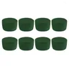 Decoratieve bloemen 8 Pack Diy Flower Arrangement Kit Green Round Wet bloemenschuim bruiloft Aisle Party Decoratie