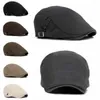 Bérets Hommes Femmes Chapeau Ivy Cap Golf Conduite Mode Coton Casquettes Visières Casual Casquette Chapeaux