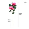 Dekorativa blommor Peonies Simulering Peony Fake Flower Home Decor Handmade Party Accessories Tyg 106 cm Bröllopsdekoration Artificial