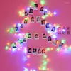 Strings Fairy LED String Lights Po Clip Christmas Decorations For Home Outdoor Wedding Party Decor Curtain