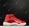 OG Designer Jumpman 11s Retro Men Basketball schoenen Cherry Cool Gray Bred Instinct 25e verjaardag