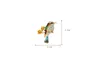 창조적 인 라인 스톤 에나멜 에나멜 마그피 버드 브로치 아름다운 다채로운 동물 핀 귀여운 개인화 된 코사지 여성 패션 액세서리