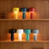 Luminárias de mesa estilo nórdico cristal leito de cabeceira luminária de lâmpada vintage lanterna vintage