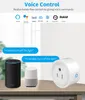 10a US WiFi Tuya Smart Plug Socket Remote Control Home Appliances Smart Living Works med Alexa Google Home No Hub