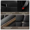 Pokrywa fotelik samochodowy Covers 1 siedzenia PU skórzana pokrywka poduszka pełna zestaw Procctor Pad Universal for Sedan SUV Truck Accessori