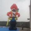 Personaggi dei cartoni animati gonfiabili giganti del capitano del pirata di evento dell'oceano dei buttafuori gonfiabili per la decorazione all'aperto del partito dei bambini dell'esposizione