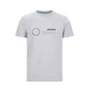 2021 F1 Team T-Shirt a maniche corte Tuta da corsa Car Work Sports Car Formula One Racing Suit