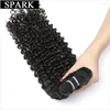 Human Hair Bulks SPARK Brazilian Kinky Curly Virgin Extensions 1 Piece/Lot Unprocessed Weave Bundles 8-32inch